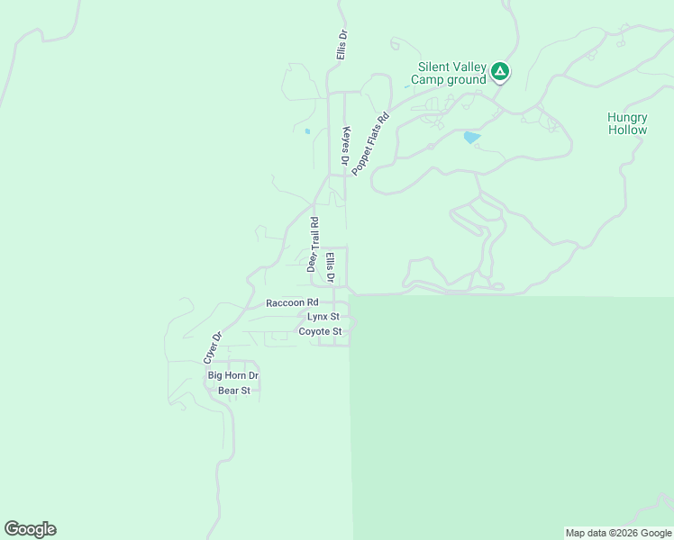 map of restaurants, bars, coffee shops, grocery stores, and more near 18930 Ellis Drive in Banning