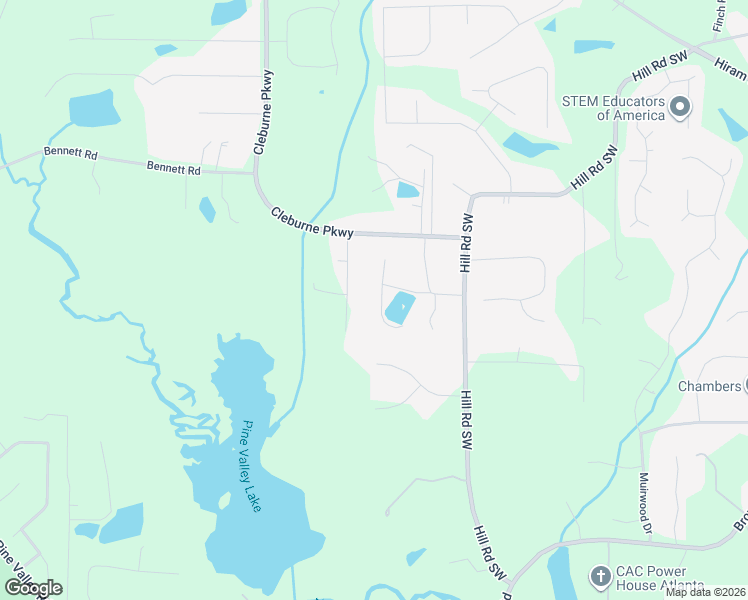 map of restaurants, bars, coffee shops, grocery stores, and more near 5760 Lakeview Drive in Powder Springs