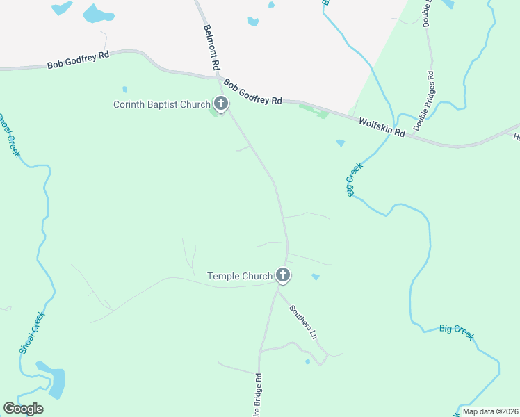 map of restaurants, bars, coffee shops, grocery stores, and more near 2260 Belmont Road in Arnoldsville