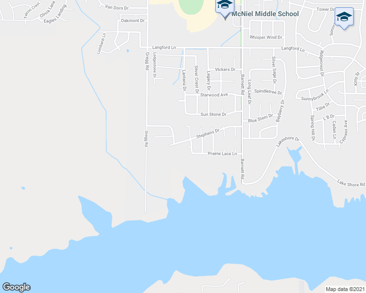 map of restaurants, bars, coffee shops, grocery stores, and more near 3 Sagebrush Court in Wichita Falls