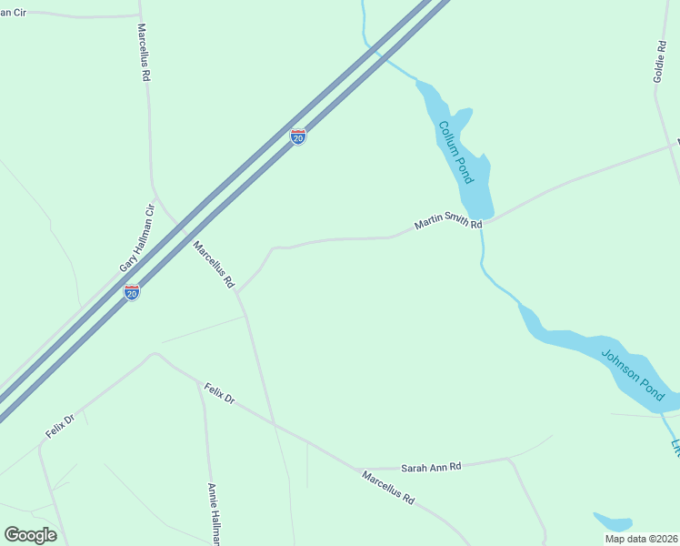 map of restaurants, bars, coffee shops, grocery stores, and more near 1804 Martin Smith Road in Lexington County