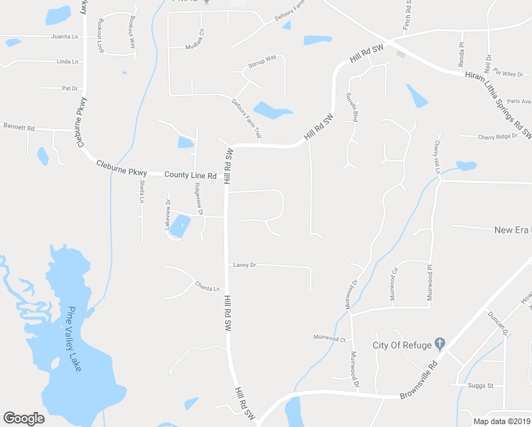 map of restaurants, bars, coffee shops, grocery stores, and more near 5611 Waldens Farm Drive Southwest in Powder Springs