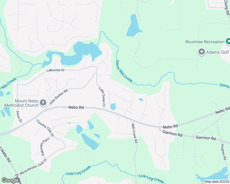 map of restaurants, bars, coffee shops, grocery stores, and more near 174 Berkshire Drive in Hiram