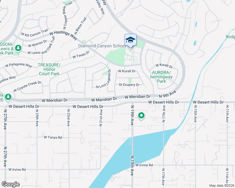 map of restaurants, bars, coffee shops, grocery stores, and more near 39505 North Harbour Town Way in New River