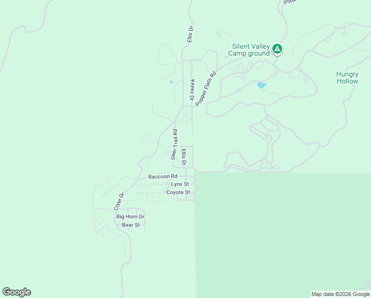 map of restaurants, bars, coffee shops, grocery stores, and more near 18930 Ellis Drive in Banning
