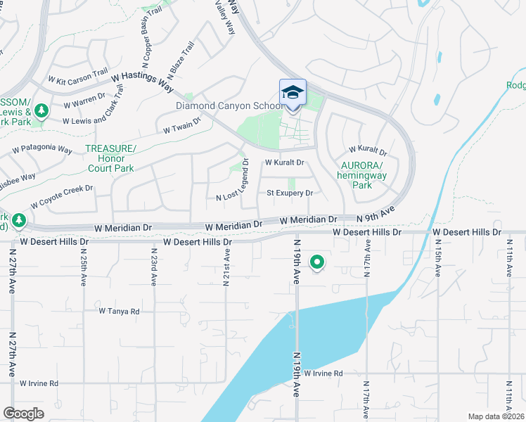 map of restaurants, bars, coffee shops, grocery stores, and more near 39505 North Harbour Town Way in New River