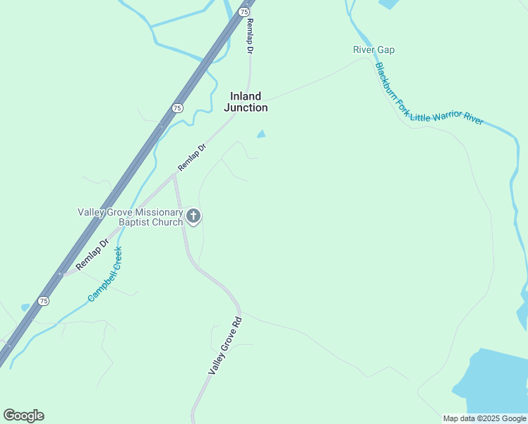 map of restaurants, bars, coffee shops, grocery stores, and more near 363 Valley Grove Road in Remlap