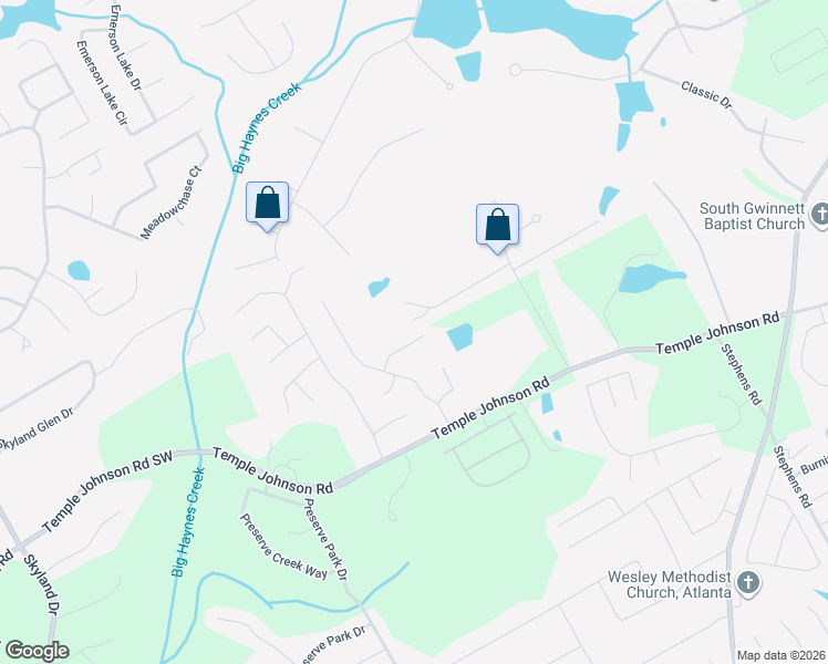 map of restaurants, bars, coffee shops, grocery stores, and more near 1551 Summit Pond Road in Loganville