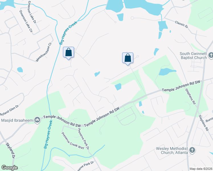 map of restaurants, bars, coffee shops, grocery stores, and more near 3301 Garmon Drive in Loganville