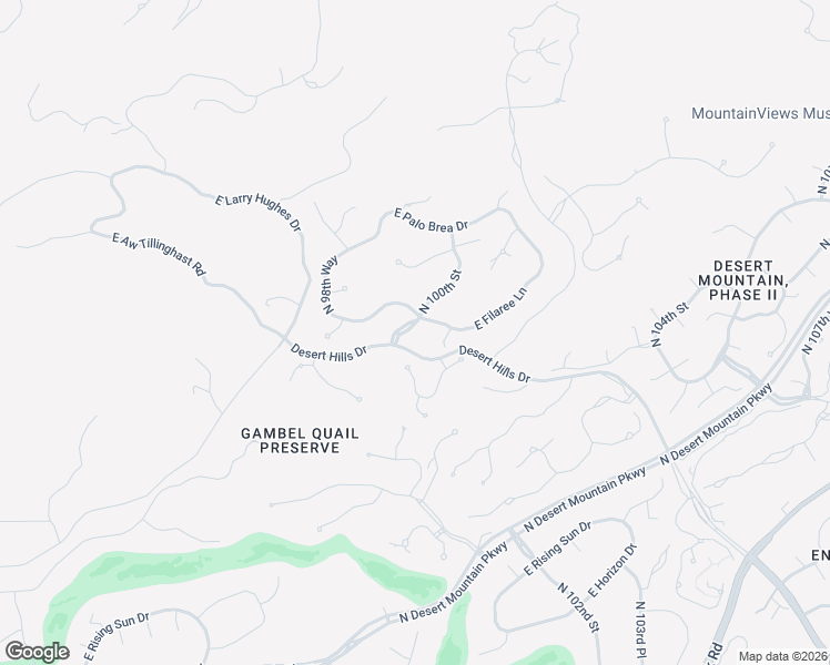 map of restaurants, bars, coffee shops, grocery stores, and more near 9983 East Filaree Lane in Scottsdale