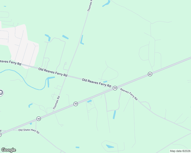 map of restaurants, bars, coffee shops, grocery stores, and more near 8033 Old Reaves Ferry Road in Conway