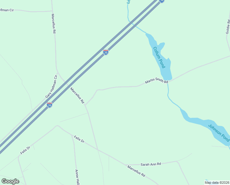 map of restaurants, bars, coffee shops, grocery stores, and more near 1803 Martin Smith Road in Lexington County