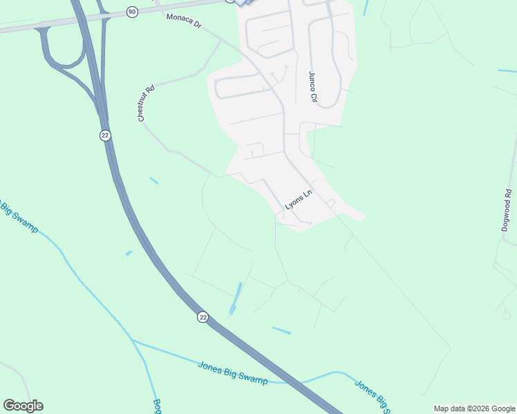 map of restaurants, bars, coffee shops, grocery stores, and more near 2770 Oak Bay Drive in Longs