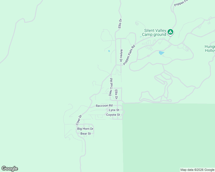 map of restaurants, bars, coffee shops, grocery stores, and more near 18839 Deer Trail Road in Banning