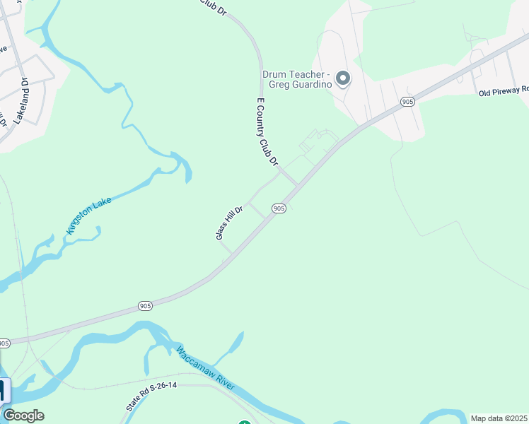 map of restaurants, bars, coffee shops, grocery stores, and more near 671 South Carolina 905 in Conway