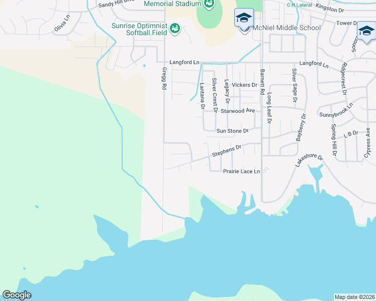 map of restaurants, bars, coffee shops, grocery stores, and more near 5619 Ross Creek Lane in Wichita Falls