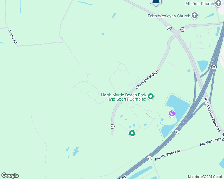 map of restaurants, bars, coffee shops, grocery stores, and more near 3604 diamond stars way in Little River