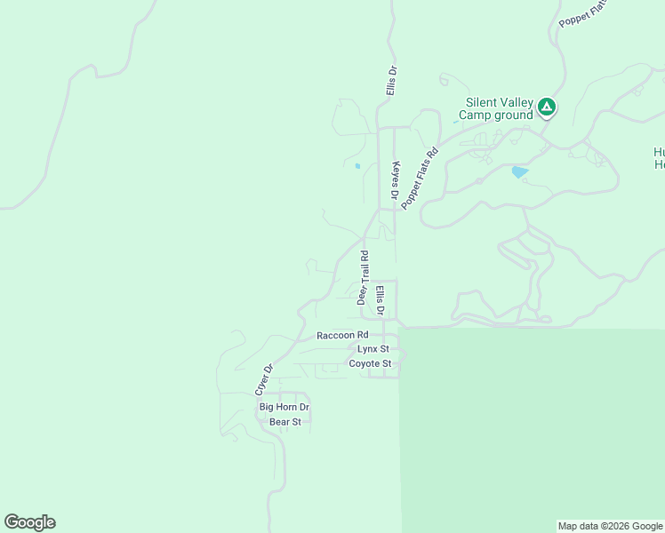 map of restaurants, bars, coffee shops, grocery stores, and more near Cryer Drive in Riverside County