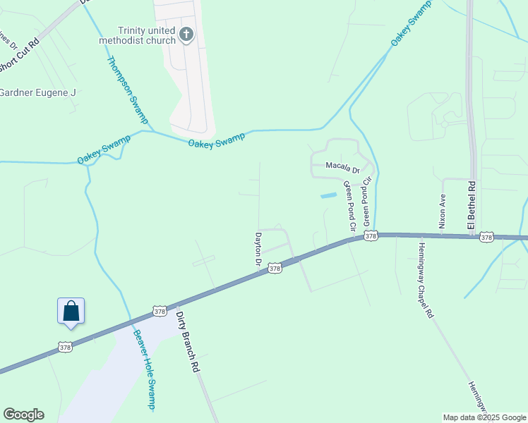 map of restaurants, bars, coffee shops, grocery stores, and more near 2854 Dayton Drive in Conway