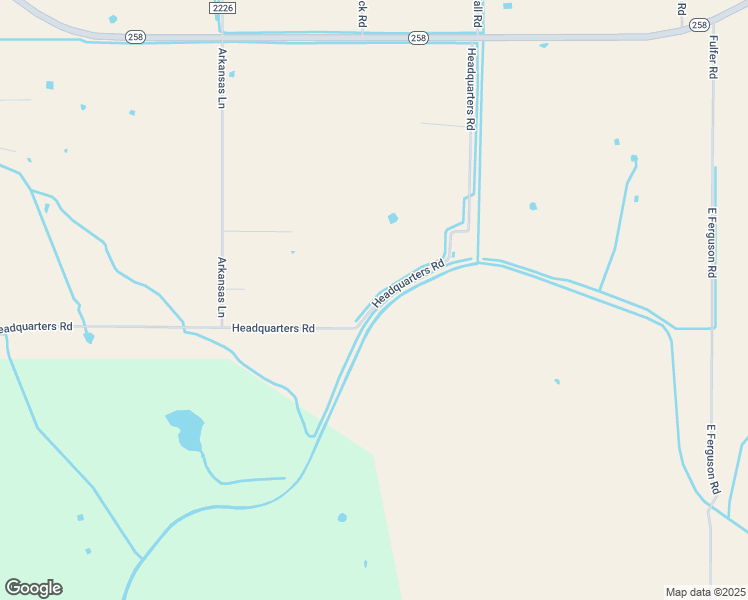 map of restaurants, bars, coffee shops, grocery stores, and more near 5340 Headquarters Road in Iowa Park