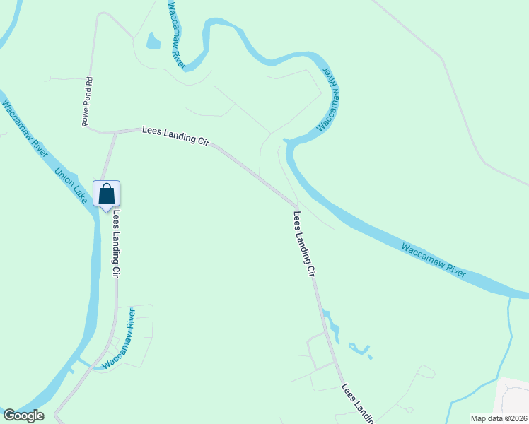 map of restaurants, bars, coffee shops, grocery stores, and more near 360 Walden Lake Road in Conway