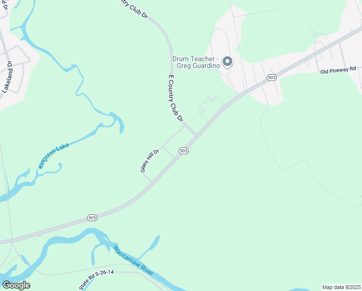 map of restaurants, bars, coffee shops, grocery stores, and more near 671 South Carolina 905 in Conway