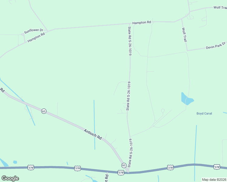 map of restaurants, bars, coffee shops, grocery stores, and more near 5209 State Road S-26-1019 in Conway