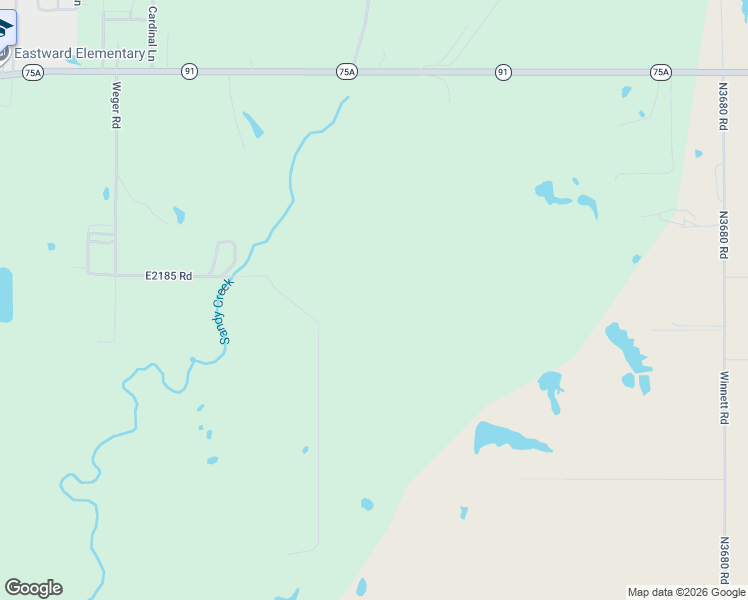 map of restaurants, bars, coffee shops, grocery stores, and more near 851 N3670 Road in Colbert