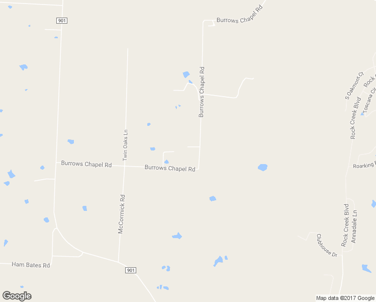 map of restaurants, bars, coffee shops, grocery stores, and more near 803 Burrows Chapel Road in Whitesboro