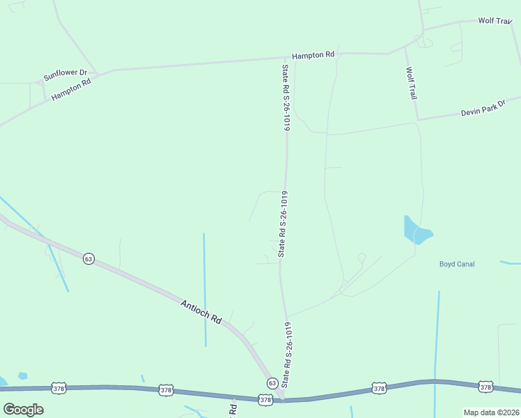 map of restaurants, bars, coffee shops, grocery stores, and more near 5209 State Road S-26-1019 in Conway