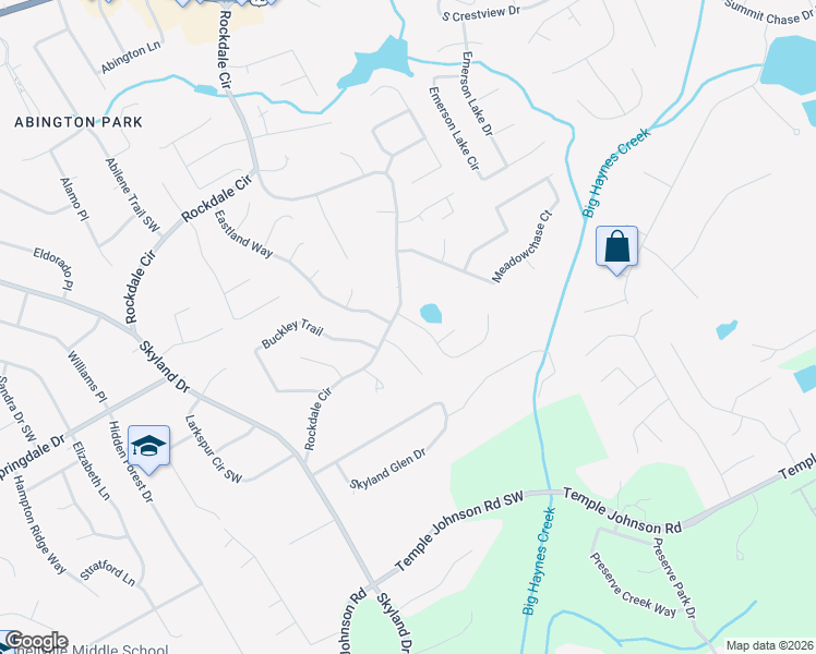 map of restaurants, bars, coffee shops, grocery stores, and more near 3100 Pond Ridge Trail in Snellville