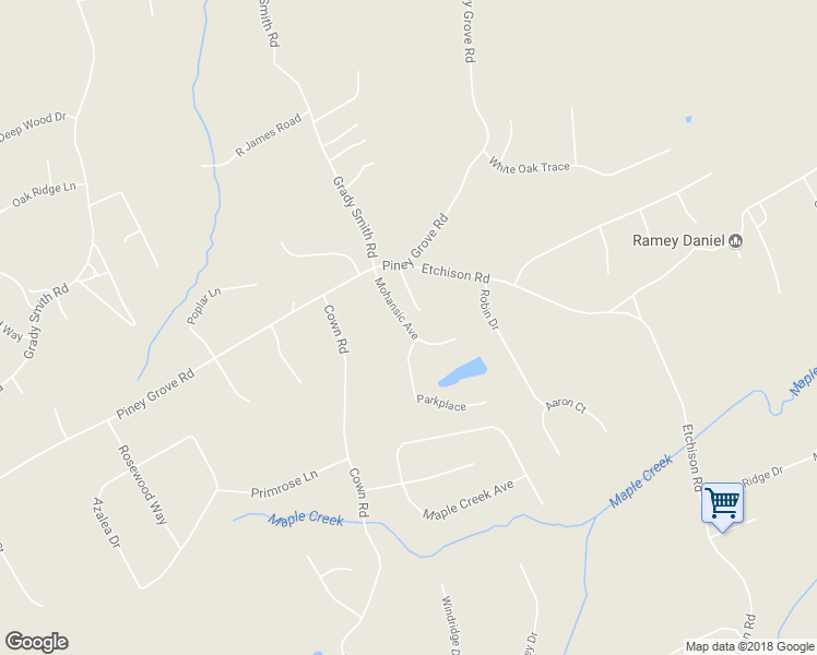 map of restaurants, bars, coffee shops, grocery stores, and more near Mohansic Avenue in Loganville