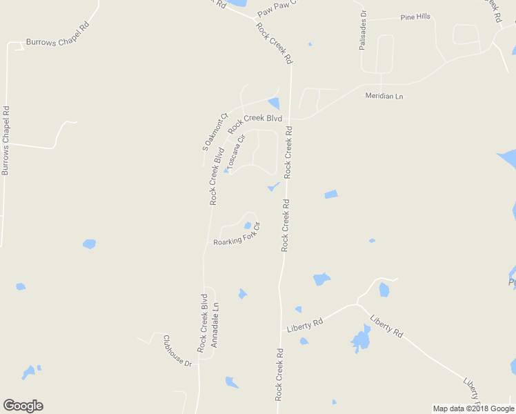 map of restaurants, bars, coffee shops, grocery stores, and more near 260 Roaring Fork Circle in Gordonville
