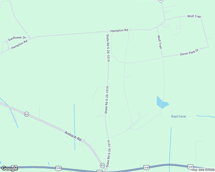 map of restaurants, bars, coffee shops, grocery stores, and more near 5298 State Road S-26-1019 in Conway