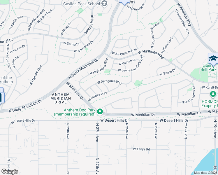 map of restaurants, bars, coffee shops, grocery stores, and more near 39813 N Iron Horse Way in Anthem