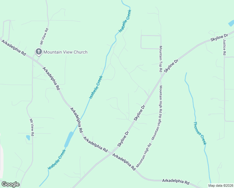 map of restaurants, bars, coffee shops, grocery stores, and more near 240 Burns Road in Warrior