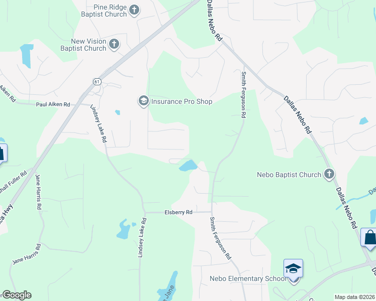 map of restaurants, bars, coffee shops, grocery stores, and more near 694 Ladora Drive in Dallas