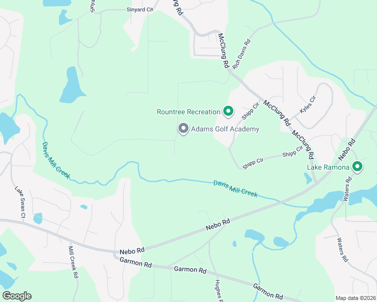 map of restaurants, bars, coffee shops, grocery stores, and more near 645 Davis Road in Hiram
