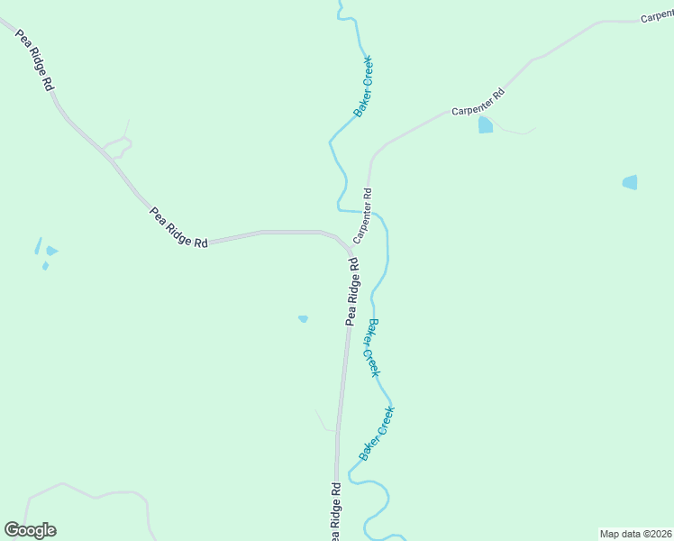 map of restaurants, bars, coffee shops, grocery stores, and more near Pea Ridge Road in Grenada