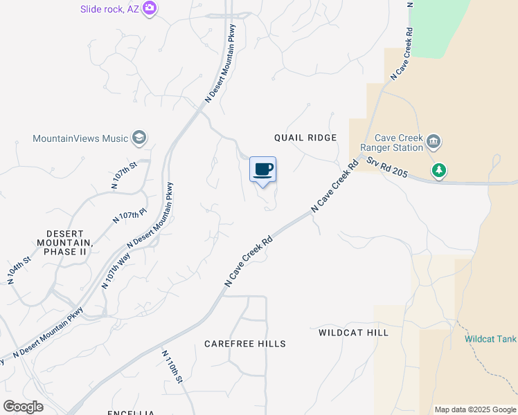 map of restaurants, bars, coffee shops, grocery stores, and more near 39820 North 112th Street in Scottsdale
