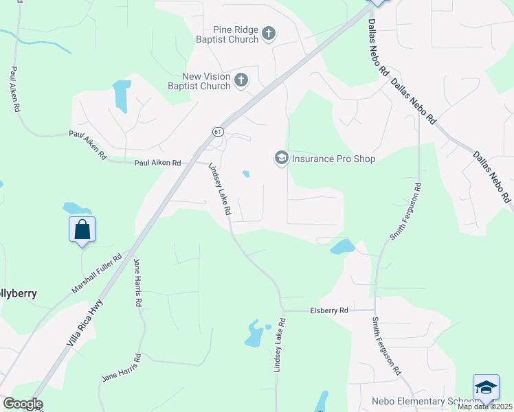 map of restaurants, bars, coffee shops, grocery stores, and more near 167 Roman Drive in Dallas
