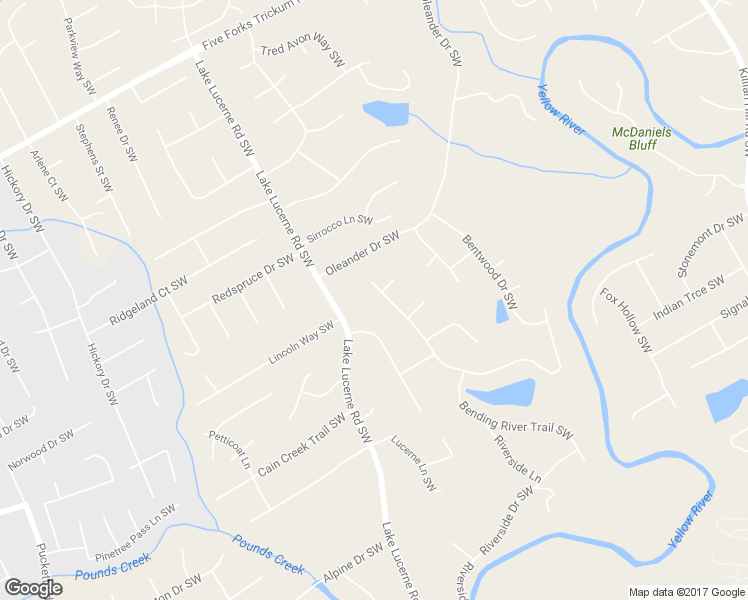 map of restaurants, bars, coffee shops, grocery stores, and more near 1539 Rangewood Dr SW in Lilburn
