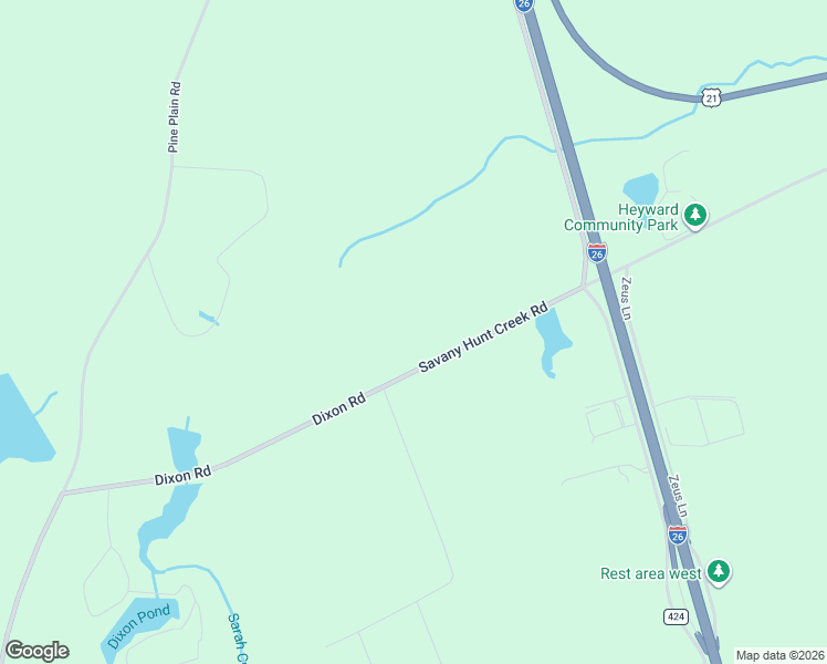 map of restaurants, bars, coffee shops, grocery stores, and more near 490 Savany Hunt Creek Road in Gaston