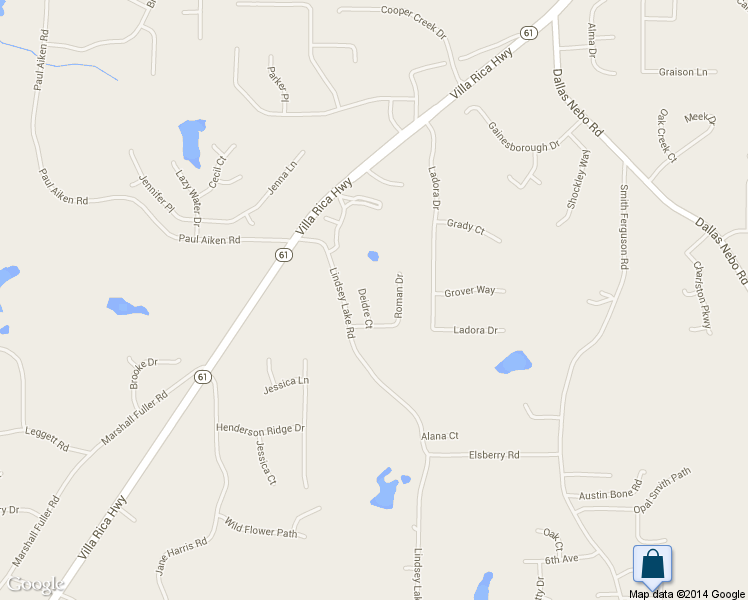 map of restaurants, bars, coffee shops, grocery stores, and more near 56 Deidre Court in Dallas