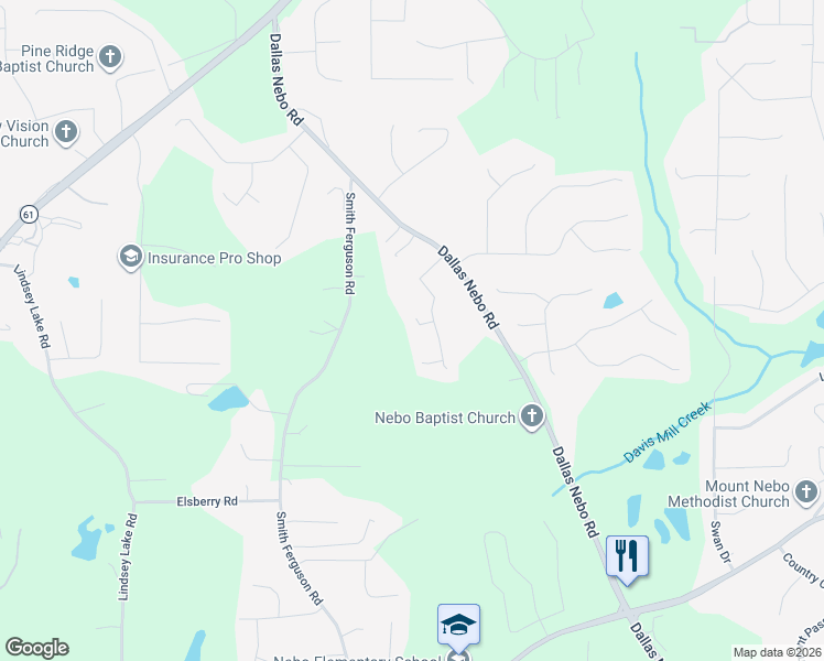 map of restaurants, bars, coffee shops, grocery stores, and more near 35 Charleston Court in Dallas