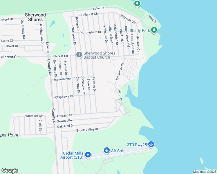 map of restaurants, bars, coffee shops, grocery stores, and more near 508 Lake Shore Road in Gordonville