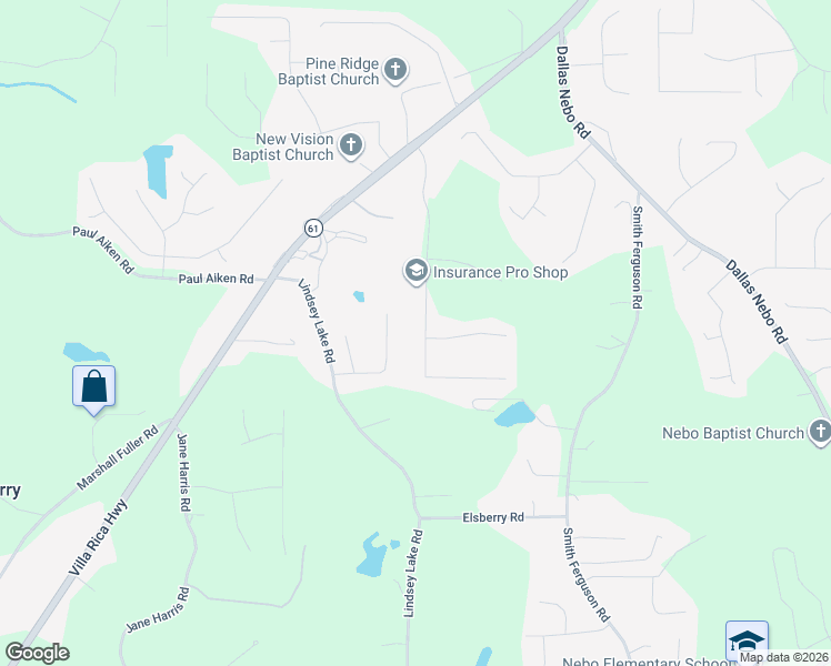 map of restaurants, bars, coffee shops, grocery stores, and more near 412 Ladora Drive in Dallas