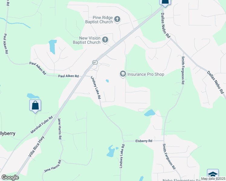 map of restaurants, bars, coffee shops, grocery stores, and more near 207 Roman Drive in Dallas