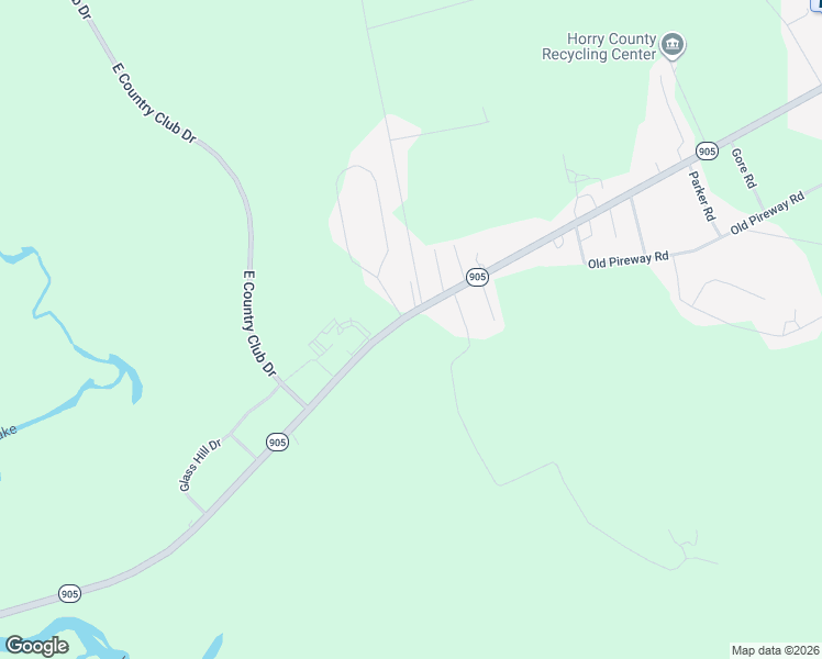 map of restaurants, bars, coffee shops, grocery stores, and more near 836 South Carolina 905 in Conway