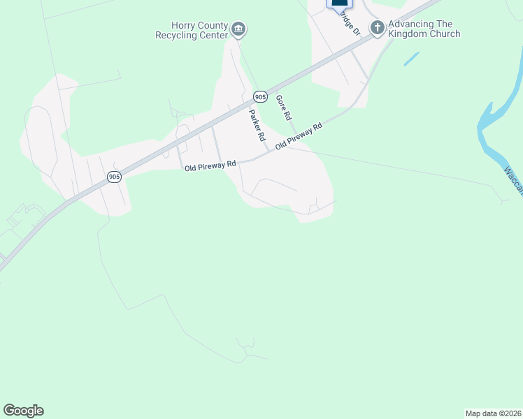 map of restaurants, bars, coffee shops, grocery stores, and more near 424 Bryants Landing Road in Conway
